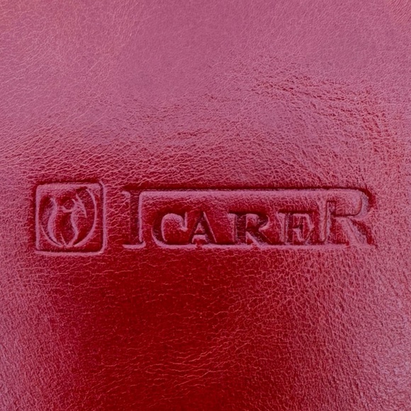 ICARER Genuine Leather Tri-Fold Stand Smart Case Cover for iPad 12”x 8 3/4” - Picture 8 of 8